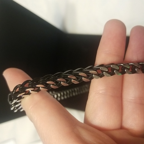 Mens necklace and bracelet set - Picture 2 of 4